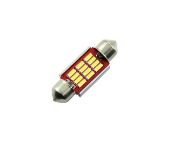 {DepartmanAdi} / LED 12V SOFİT AMPUL CW5 36MM ORTA BEYAZ 12 LEDLİ CANBUS  AD   AEM {Ozet}