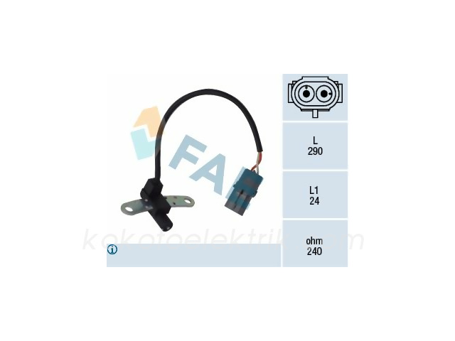 FAE-79021 KRANK MİL SENSÖRÜ R9 R19 MEGAN CLİO LAGUNA 379021  